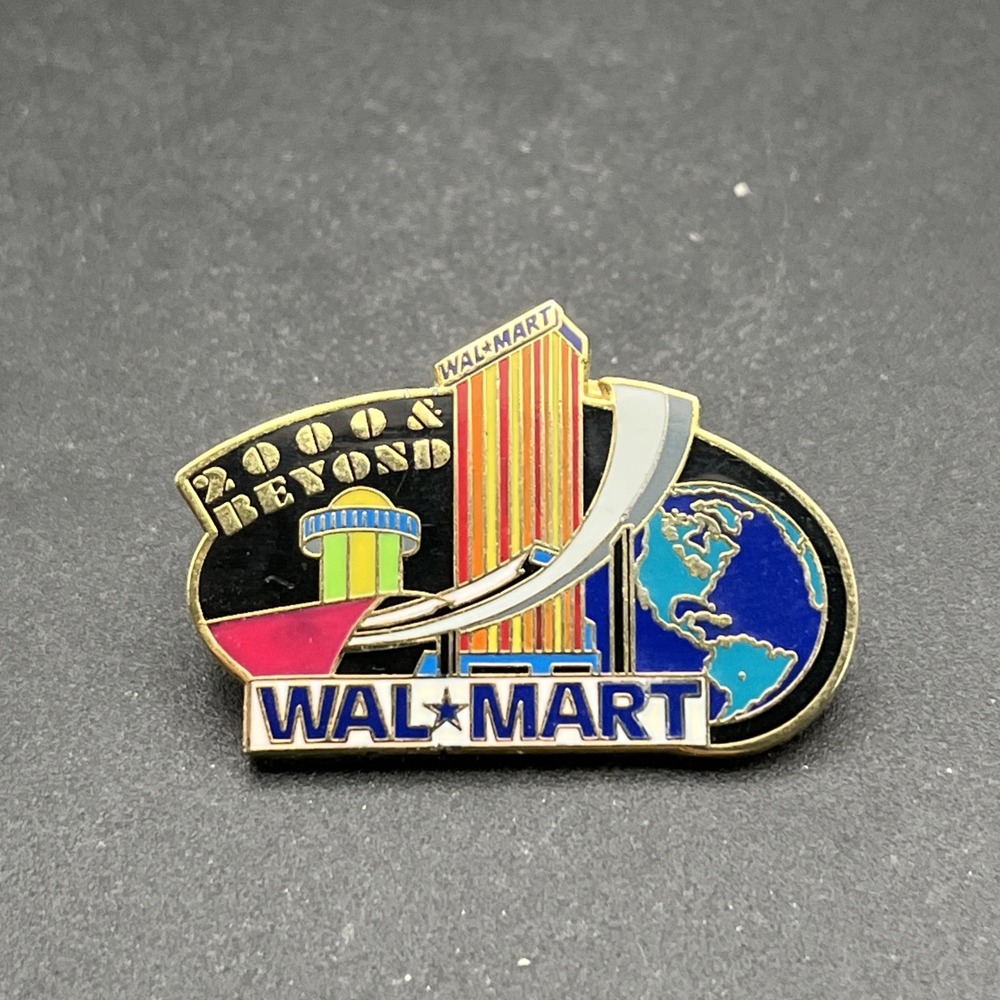Walmart The Year 2000 And Beyond Lapel‎ Hat Pin